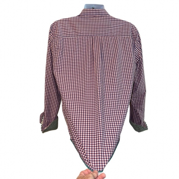 Tommy Bahama Gingham Button-Up Shirt Men’s Large Vintage-Inspired - Picture 9 of 16